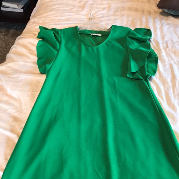 Kelly Green Dress - Picture 2 of 3